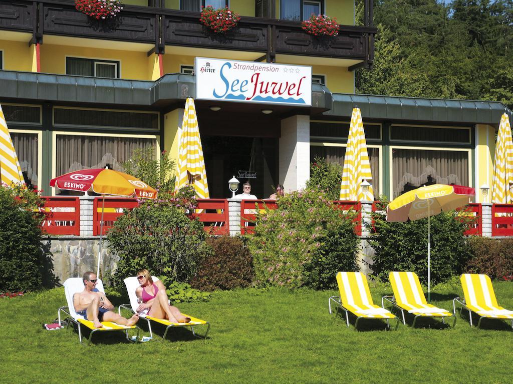 Strandpension Seejuwel Sankt Kanzian am Klopeiner See Dış mekan fotoğraf